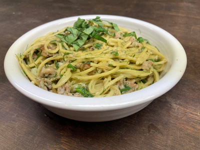 fennel-frond-and-sausage-pasta
