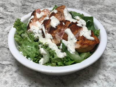 fresh-greens-salad-with-homemade-ranch-and-paprika-chicken