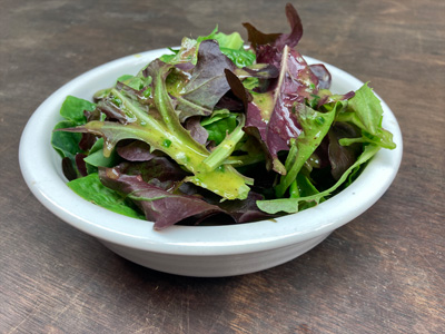 salad-with-green-garlic-dressing