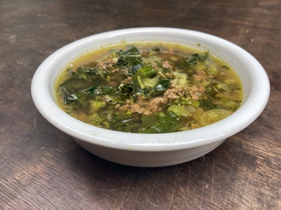 sprouting-broccoli-greens-soup